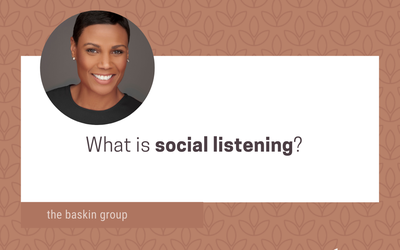 What is social listening?